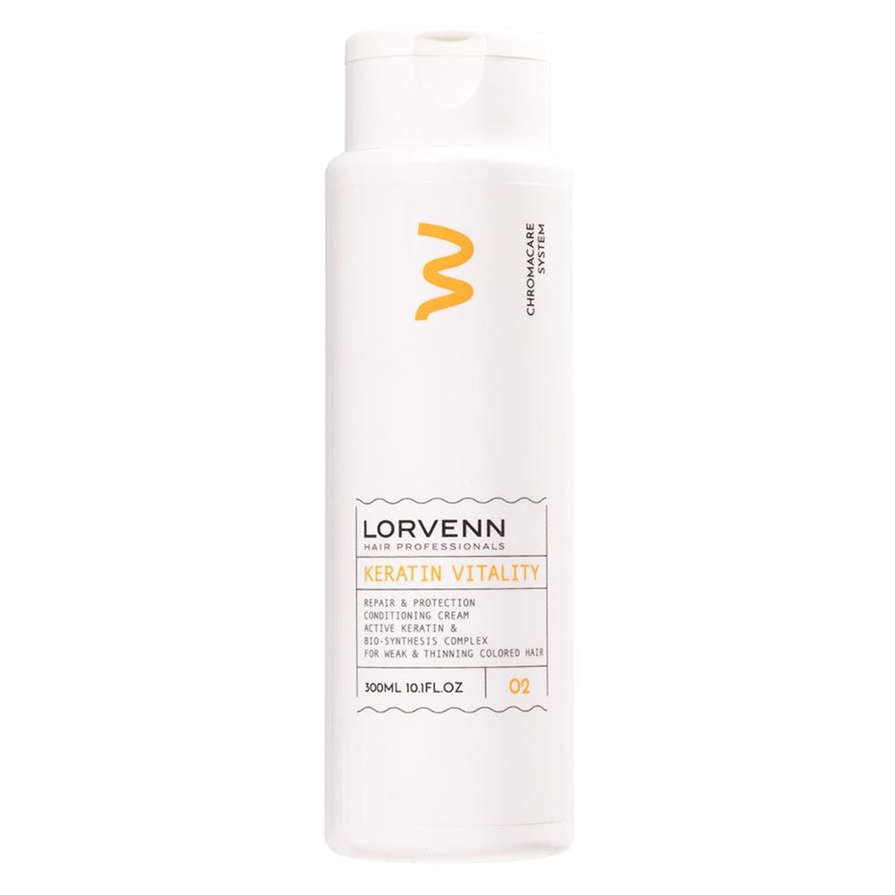 Lorvenn Hair Professionals Keratin Vitality Keratin Vitality Repair & Protection Conditioning Cream Крем-кондиционер с кератином для тонких/слабых волос 