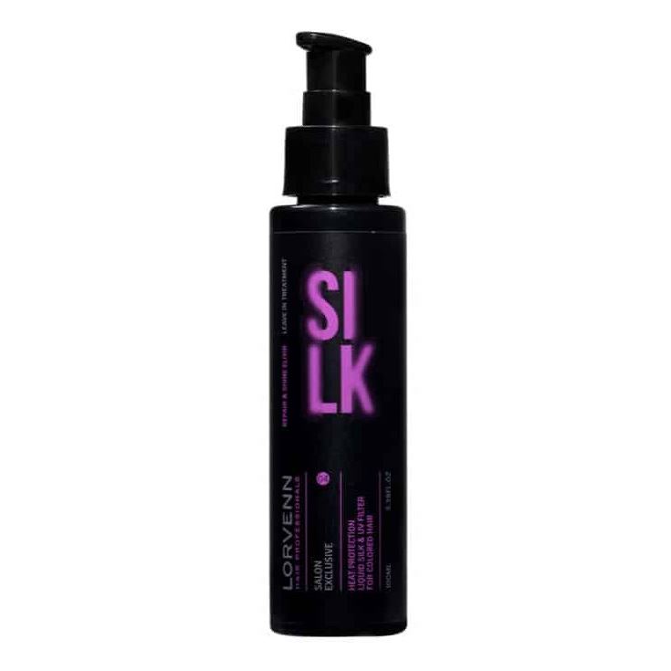 Lorvenn Hair Professionals Keratin Vitality Salon Exclusive Silk Repair & Shine Elixir Эликсир с жидким шелком для реструктуризации и блеска волос