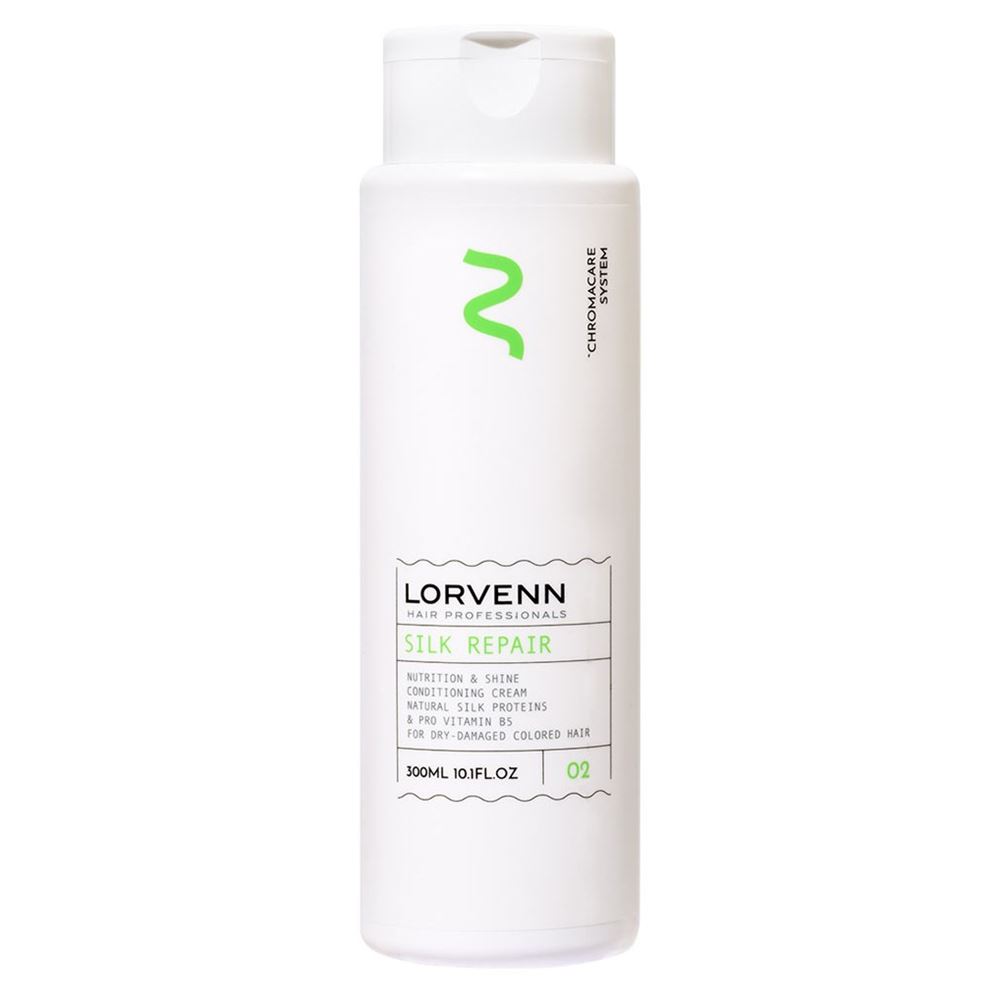 Lorvenn Hair Professionals Silk Repair Silk Repair Nutrition & Shine Conditioning Cream  Реструктурирующий крем-кондиционер с протеинами шелка для сухих, поврежденных, окрашенных волос