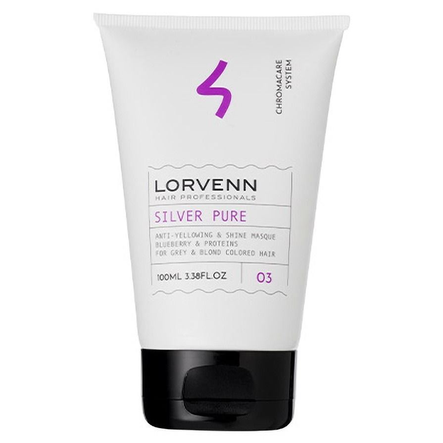 Lorvenn Hair Professionals Silver Pure Silver Pure Anti-Yellowing & Shine Masque Маска для волос 