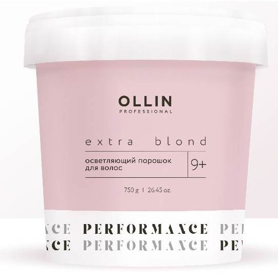 Ollin Professional Color Extra Blond Performance 9+ Осветляющий порошок для волос