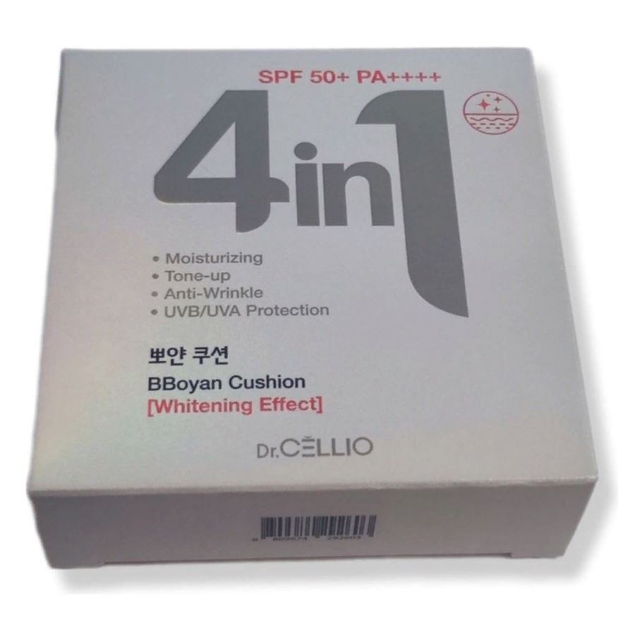 Dr.Cellio Make Up 4 In 1 Bboyan Cushion (Whitening) Крем-кушон для лица осветляющий 
