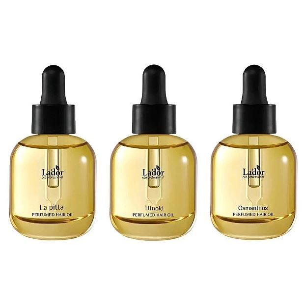 Lador Hair Care Набор Perfumed Hair Oil  TRIO SET Набор: Парфюмированное масло для волос 3x30мл