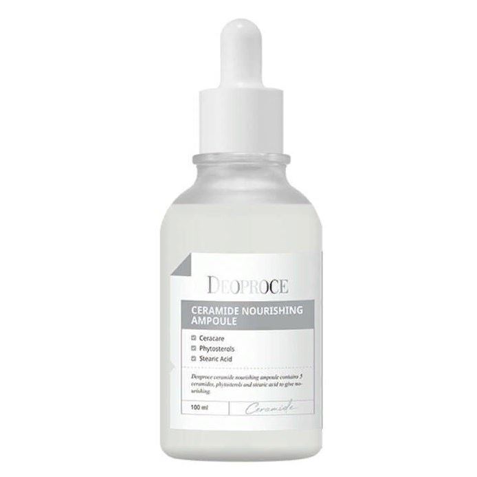 Deoproce Natural Skin Ceramide Nourishing Ampoule Питательная сыворотка для лица с керамидами