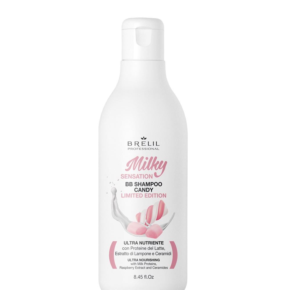 Brelil Professional BioTraitement Beauty Milky Sensation BB Shampoo Gourmand Candy ВВ шампунь для гурманов Кэнди