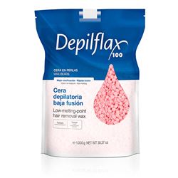 Горячий воск в гранулах розовый 