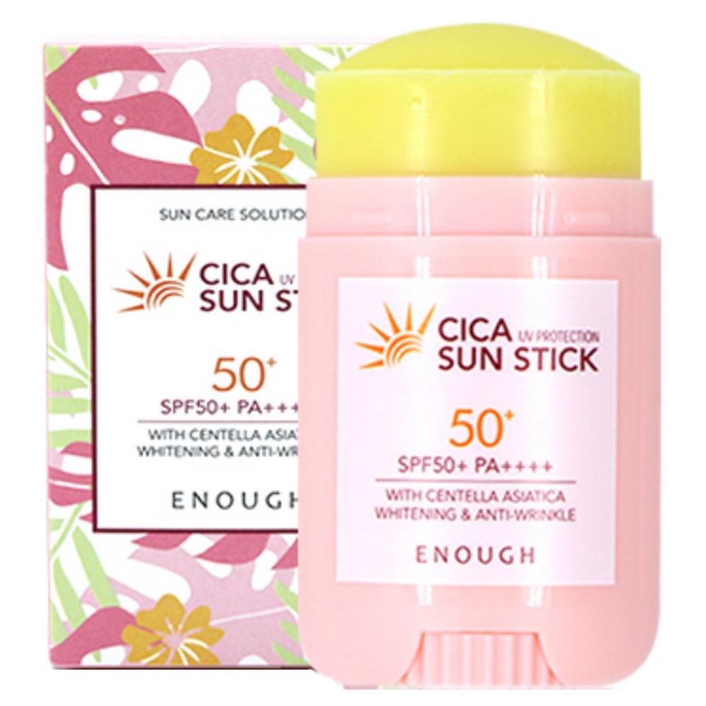 Enough Face Care Cica Sun Stick SPF50+/PA++++ Стик для лица солнцезащитный с экстрактом центеллы азиатской
