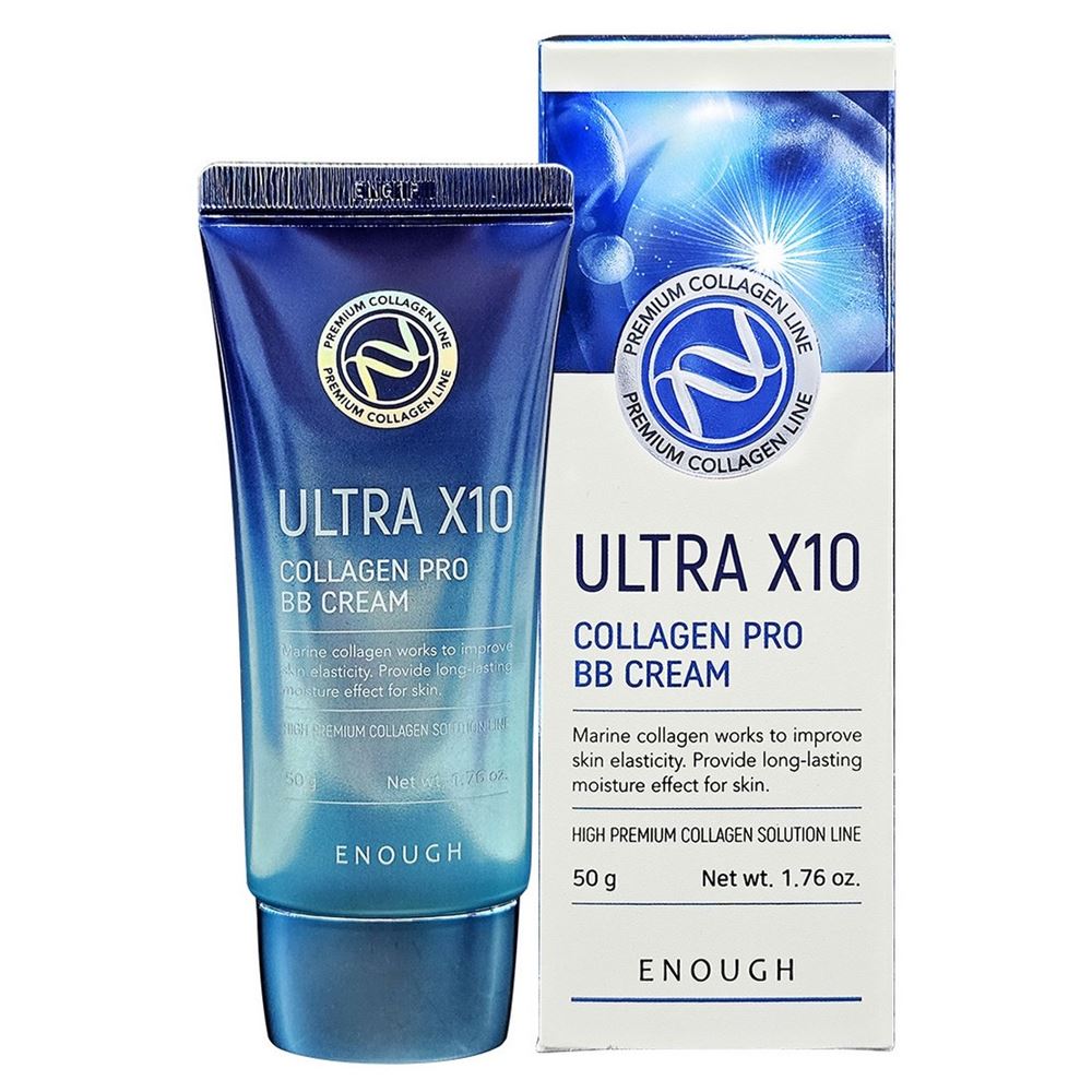 Enough Make Up Ultra X10 Collagen Pro BB Cream SPF 47 PA+++ Крем ББ для лица с коллагенем
