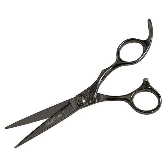 Katachi Парикмахерские ножницы K30355 Ножницы для стрижки Black Daisy 5.5" Ножницы для стрижки Black Daisy 5.5"