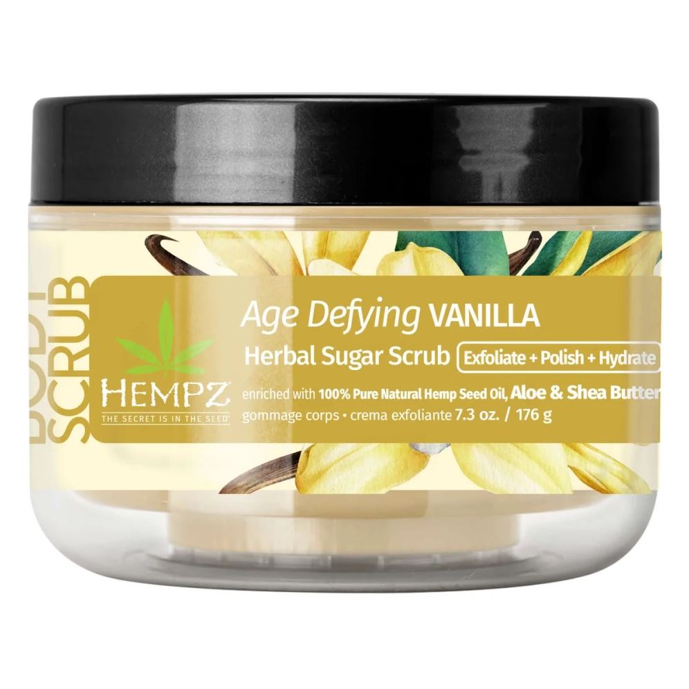 Hempz Anti-Age Age Defying Vanilla Herbal Sugar Scrub Скраб сахарный для тела Антивозрастной