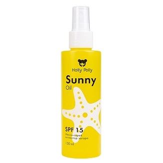 Holly Polly Face Care Sunny Oil  SPF 15 Масло-Спрей активатор загара