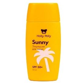 Holly Polly Face Care Sunny emulsion  SPF 50+ Эмульсия солнцезащитная для лица