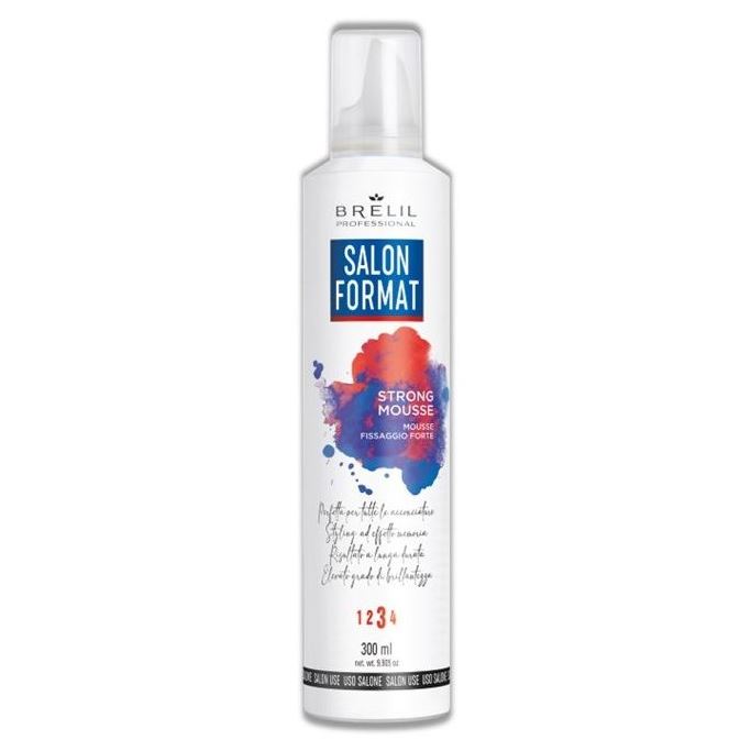 Brelil Professional Salon Format Salon Format Strong Mousse Мусс для волос сильной фиксации