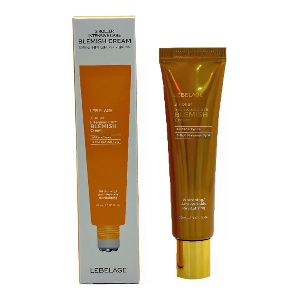 Lebelage Face Care 3 Roller Intensive Care Blemish Cream Крем-роллер для кожи вокруг глаз и лица