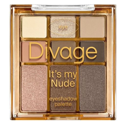 Divage Make Up It's My Nude Smokey Palette Палетка теней для век 