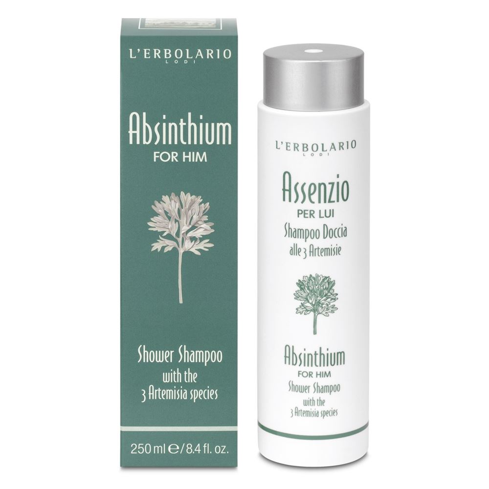 L`Erbolario Body Care Absinthium for Him Shower Shampoo Шампунь и гель для душа для мужчин 