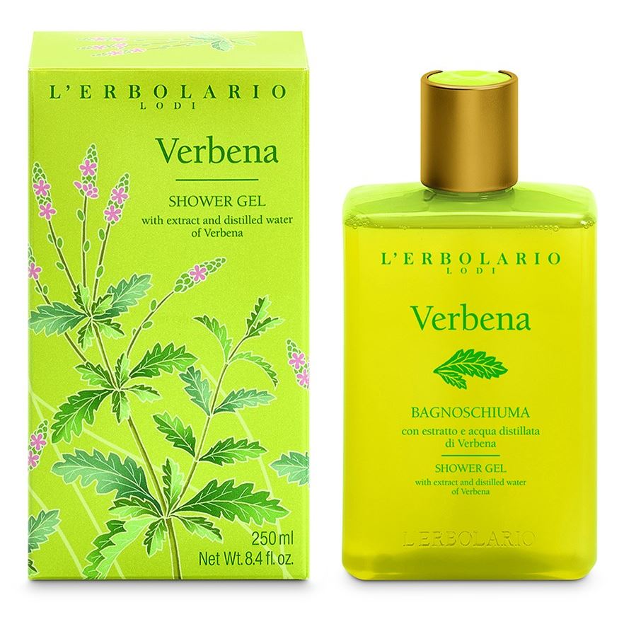 L`Erbolario Body Care Verbena Shower Gel Гель для душа с экстрактом вербены 