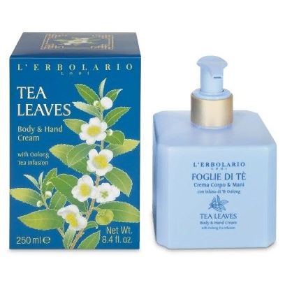 L`Erbolario Body Care Tea Leaves Body and Hand Cream Крем для тела и рук с экстрактом чая 
