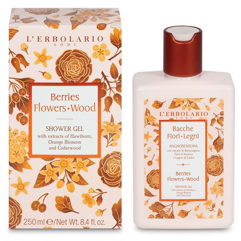 Lerbolario Body Care Berries Flowers Wood Shower Gel  Гель для душа