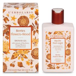 Berries Flowers Wood Shower Gel 