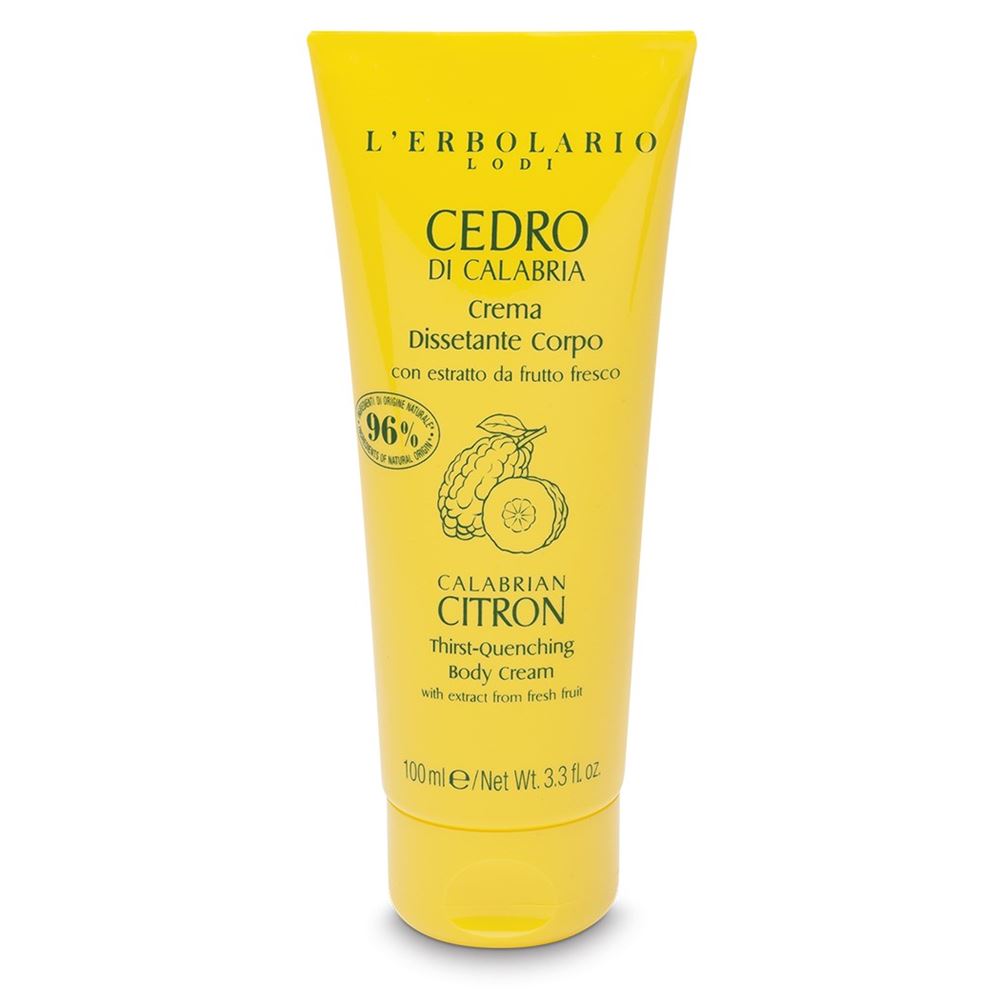 Lerbolario Body Care Calabrian Citron Thirst-Quenching Body Cream Крем для тела с ароматом цитрона 