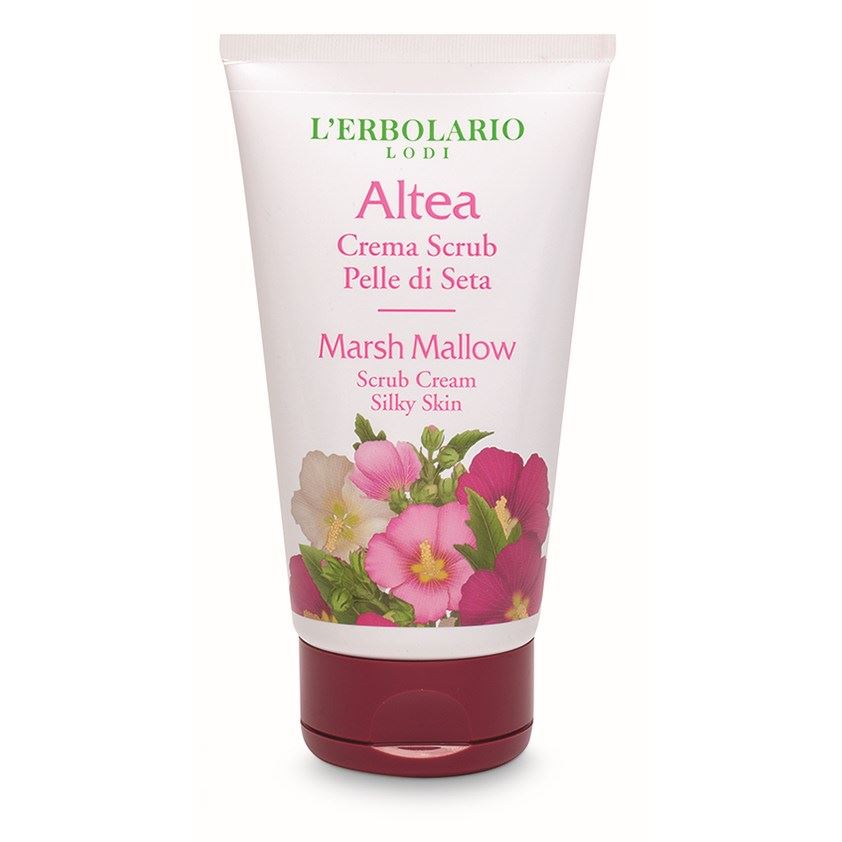 L`Erbolario Body Care Marsh Mallow Scrub Cream Silky Skin Скраб для тела с нежным отшелушивающим действием