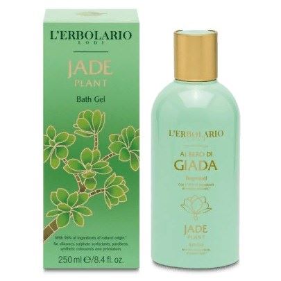 Lerbolario Body Care Jade Plant Bath Gel Гель для душа тонизирующий для чувствительной кожи