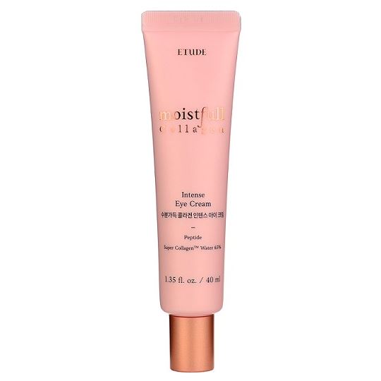 Etude House Face Care Moistfull Collagen Intense Eye Cream Интенсивный увлажняющий крем для кожи вокруг глаз с коллагеном