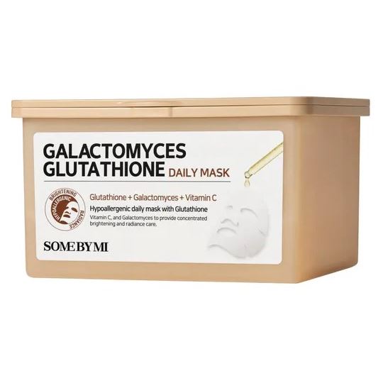 Some By Mi Faсe Care Galactomyces Glutathione Daily Mask Ежедневная тканевая маска для лица с галактомисисом и глутатионом