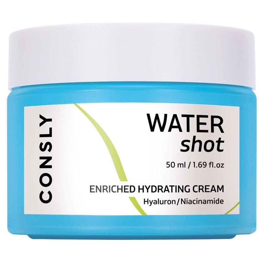 Consly Face Care Water Shot Enriched Hydrating Cream  Увлажняющий крем с гиалуроновой кислотой и ниацинамидом