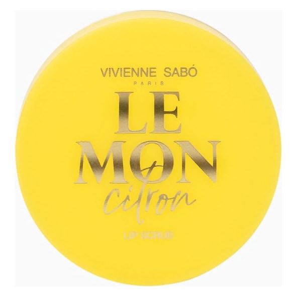 Vivienne Sabo Make Up Lip Scrub Gommage des levres Lemon Citron Скраб для губ