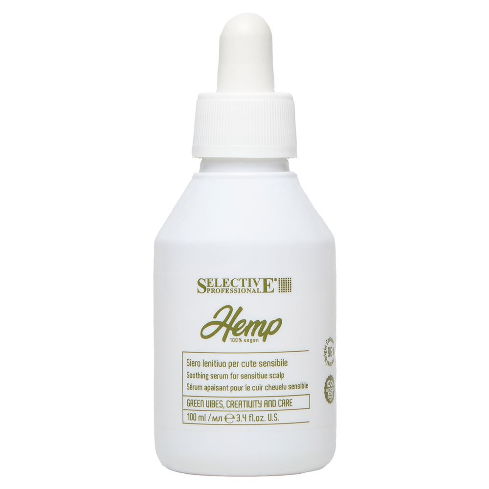 Selective Professional Hemp Hemp Lenitive Serum Сыворотка успокаивающая для чувствительной кожи головы