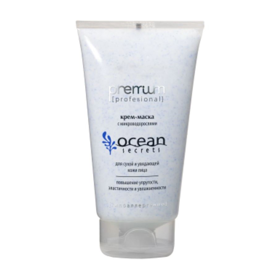 Premium Professional Ocean Secrets Крем-маска с микроводорослями для сухой и увядающей кожи лица Крем-маска с микроводорослями Ocean Secrets для сухой и увядающей кожи лица