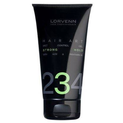 Lorvenn Hair Professionals Styling Hair Art Hair Art Wet Control Gel Гель для создания эффекта мокрых волос, сильной фиксации без спирта 