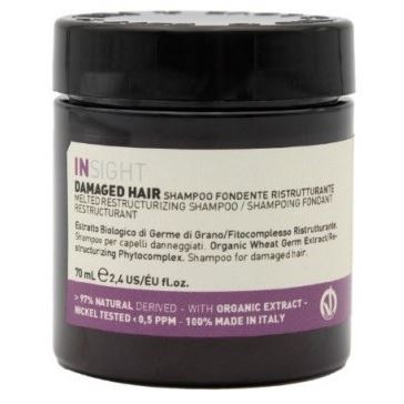 Insight Professional Damaged Hair Restructurizing Shampoo Fondente Шампунь-воск для восстановления поврежденных волос 