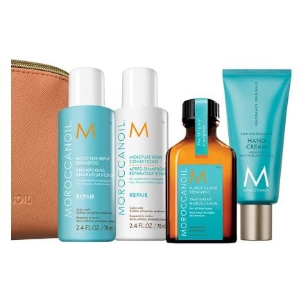 Moroccanoil Moisture Repair Набор Восстановление дорожный Дорожный набор 2024. Восстановление
