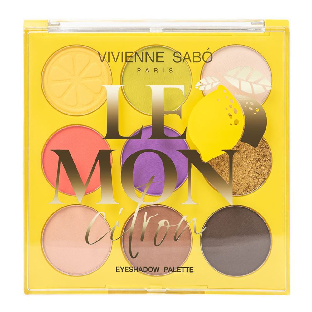 Vivienne Sabo Make Up Eyeshadow Palette d'ombres a paupieres "LEMON CITRON"  Палетка теней 