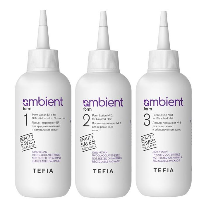 Tefia Ambient  Ambient FORM Perm Lotion Лосьон-перманент для долговременной завивки