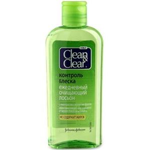 Clean & Clear Контроль Блеска Очищающий лосьон Ежедневный Очищающий лосьон для лица Контроль Блеска
