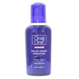Clean & Clear Основной Уход Мусс для глубокого очищения Мусс для глубокого очищения лица