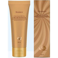Snail Galac Revital Cream To Foam Cleanser 