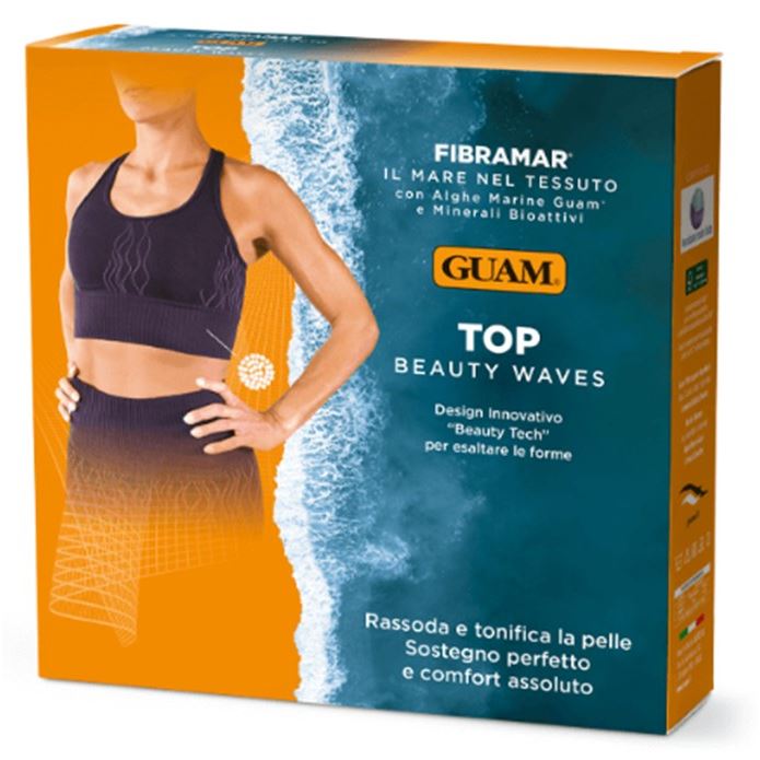 Guam Corpo  Fibramar Топ для занятий спортом "Beauty Waves", цвет сливовый Топ для занятий спортом