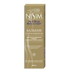 Nisim New Hair Biofactors Бальзам для норм/жирных волос Нисим Восстанавливающий Бальзам-ополаскиватель для нормальных и жирных волос