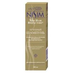 Nisim New Hair Biofactors Шампунь для норм/жирных волос Лечебный шампунь для нормальных и жирных волос