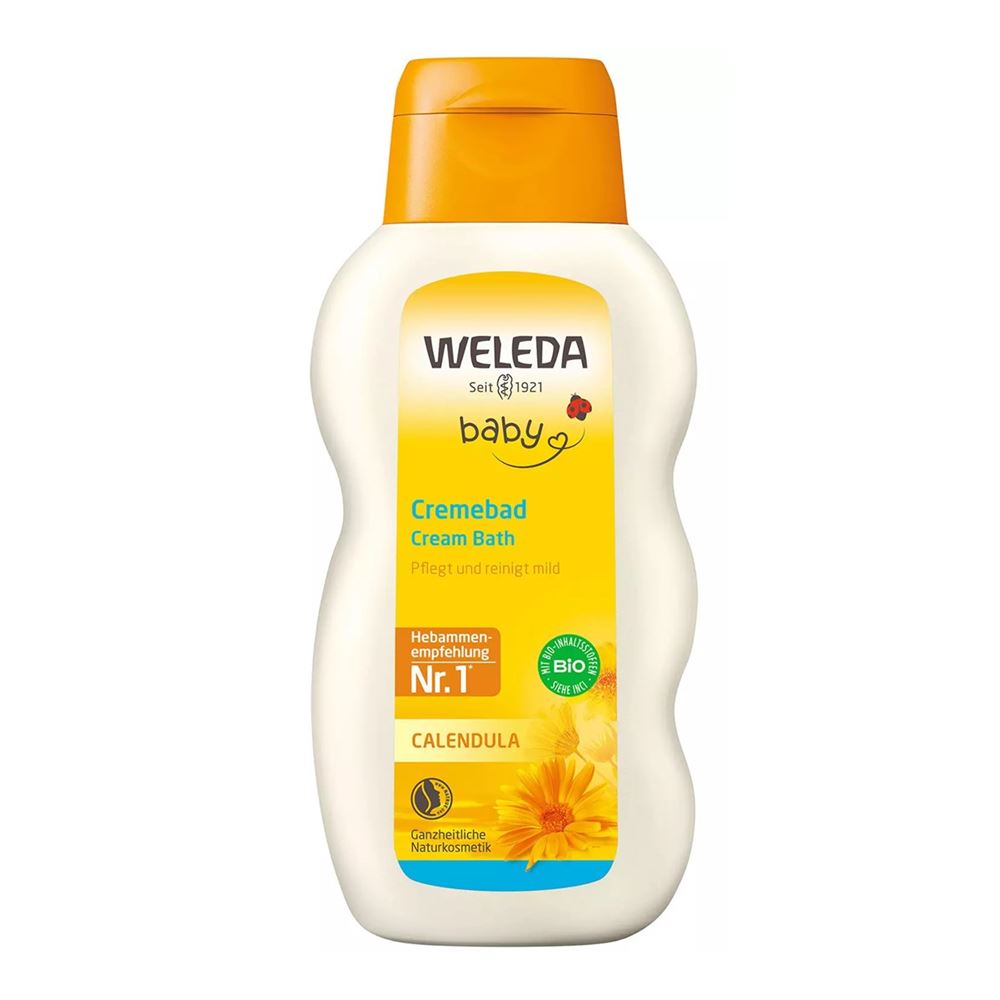Weleda Для Малышей Молочко для купания младенцев с календулой Молочко для купания младенцев с календулой