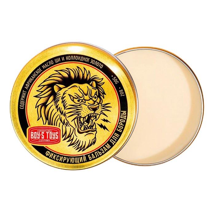 Boys Toys Barber Shaving Фиксирующий бальзам для бороды Фиксирующий бальзам для бороды