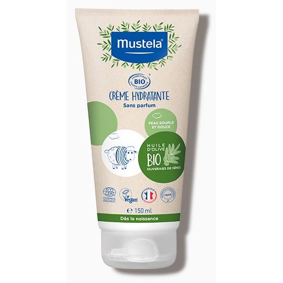 Mustela Bebe Bio Органический увлажняющий крем Bio Creme Hydratante Sans Parfum
