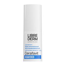 Cerafavit Dryskin Крем для кожи вокруг глаз питательный восстанавливающий
