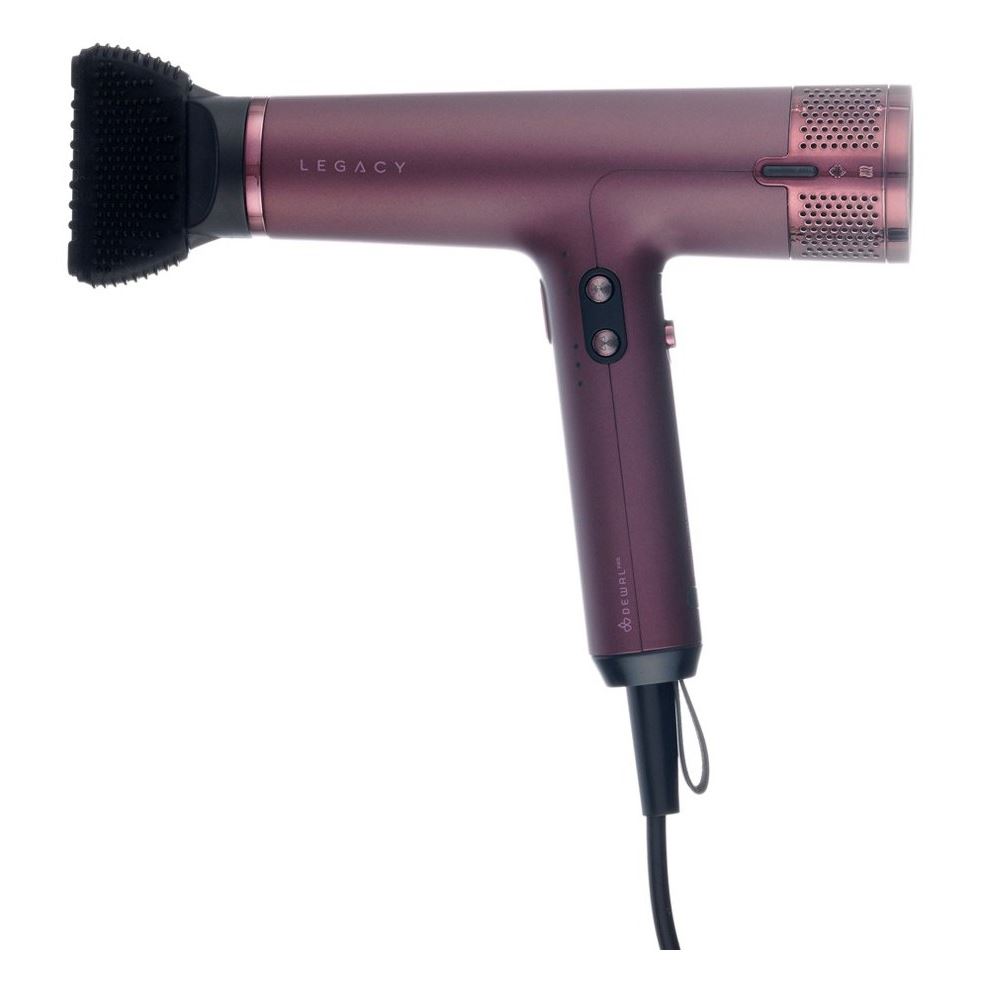 Dewal Professional Фены LD-1889 Фен DEWAL PRO LEGACY LD-1889 Фен DEWAL PRO LEGACY, бордовый, 1700W, бесщеточный мотор, ионизация, 2 насадки + диффузор, провод 3м