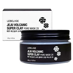 Jeju Volcanic Super Clay Pore Mask 2X 